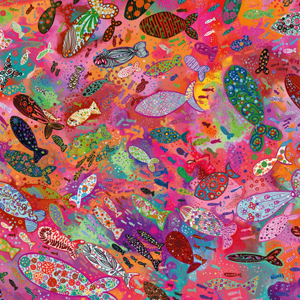 Ravensburger USA Jigsaw Nationals - Fish in Fuchsi