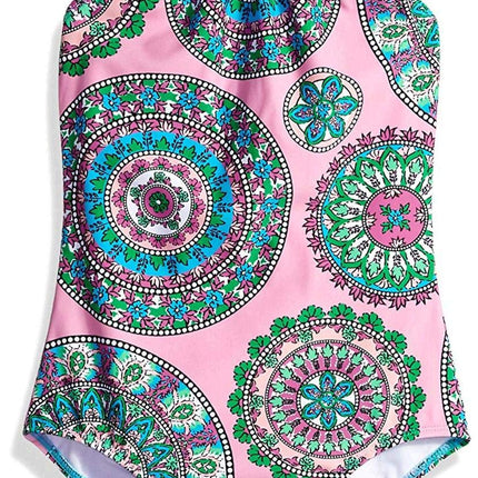 Kanu Surf Girls Halter Beach Sport 1-Piece Swimsui
