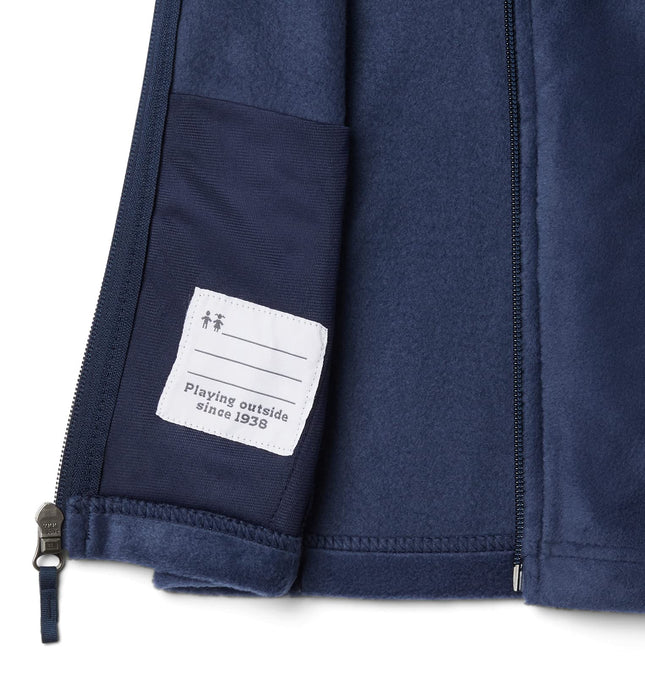 Columbia Boys' Steens Mountain Fleece Vest, Collegiate Navy, XX-Small