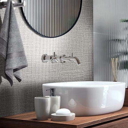 WADILE Grasscloth Peel and Stick Wallpaper
