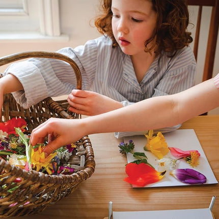 Tender Leaf Toys Botanical Press - Wooden Flower Press Children Perfect for Card Making and Creative Play