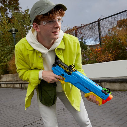 Nerf Rival Forerunner XXIII-1200 Blaster, 12-Round Capacity, 12 Accu-Rounds, Most Accurate Rival System, Adjustable Sight