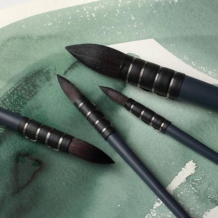 Winsor & Newton Professional Watercolour Brush, Synthetic, Gray, Eichhörnchen Mittel