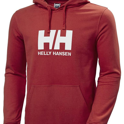 Helly Hansen Men's HH Logo Hoodie, Red, M