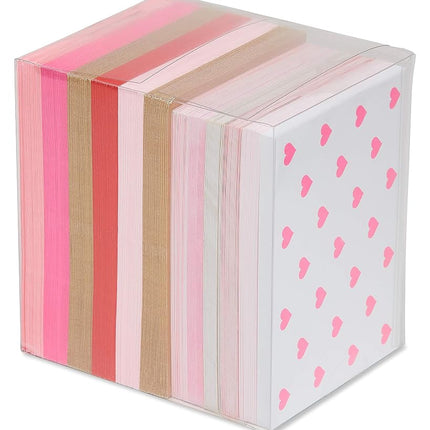 American Greetings Bulk Blank Cards with Envelopes, Heart Stationery (200-Count)
