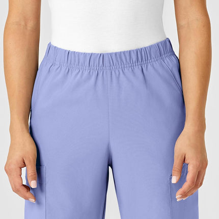 WonderWink Multi-Cargo Pant, Ceil Blue, Medium