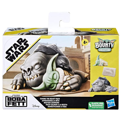The Bounty Collection Taming The Beast Pack, Rancor & Grogu Mini Action Figures, 2.25-Inch Scale Toys for 4 Year Old Boys & Girls