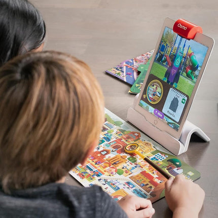 Osmo - Detective Agency - Ages 5-12 - Solve Global Mysteries - STEM Toy - For iPad or Fire Tablet (Osmo Base Required)
