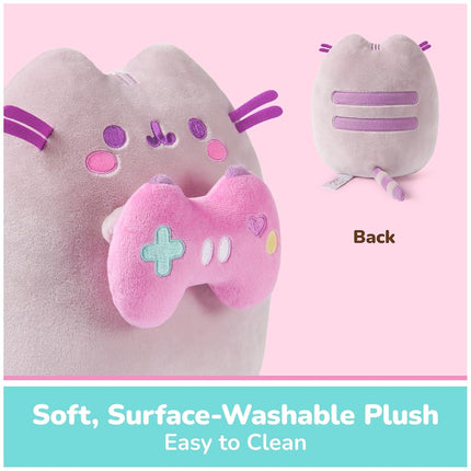 GUND Pusheen Gamer Snackable 9.5-Inch Plush Toy for Ages 8+