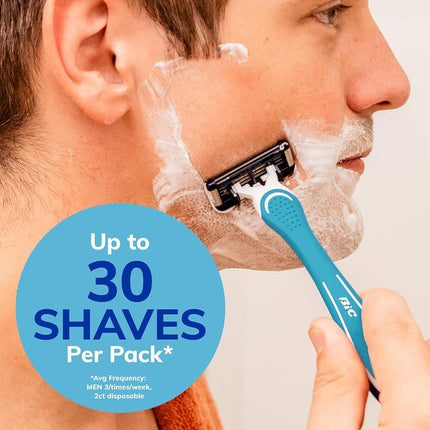Maquinillas de Afeitar Desechables para Hombre BIC EasyRinse Sensitive Antiatascos, Clínicamente Probadas para Pieles Sensibles, Maquinillas de Afeitar con 4 Cuchillas, Paquete de 2