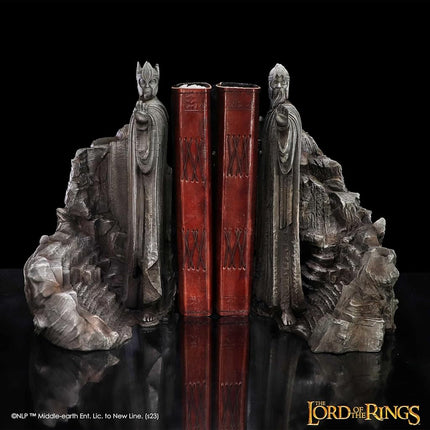 Nemesis Now Lord of The Rings Argonath Bookends, Hand-Painted Resin Statues, Middle Earth Bookcase Decor, Officially Licensed, 19cm, Bronze