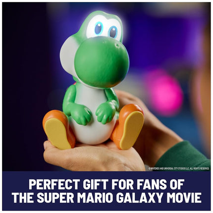Hatchin’ Yoshi from The Super Mario Galaxy Movie, Interactive Yoshi Egg Action Figure with Sounds, Ages 4 and Up, Batteries Included