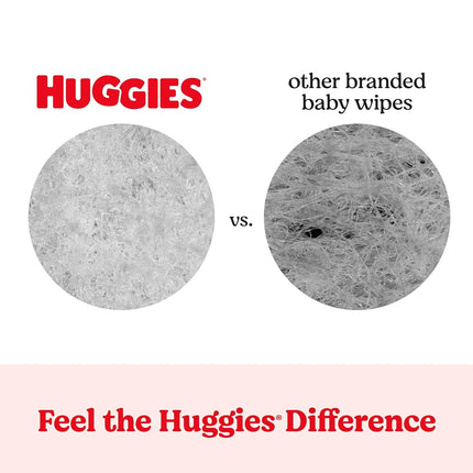 Huggies Simply Clean Unscented Baby Wipes, 11 Flip Lid Packs (704 Wipes Total)