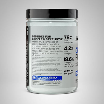 MuscleTech Peptide Creatine 447 Supplement Powder 224 g