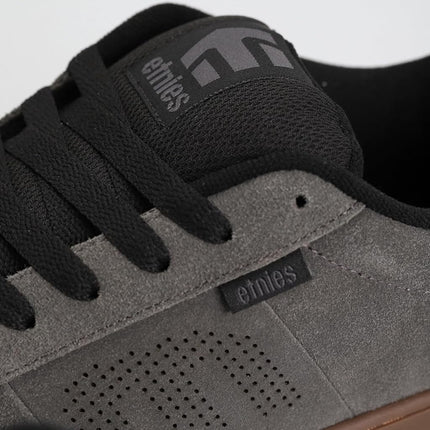 Etnies Kingpin - Classic Skate Heritage Fashion Style with on-Trend Puffy Look, Reinforced Cupsole - Grey/Black/Gum - 7,5