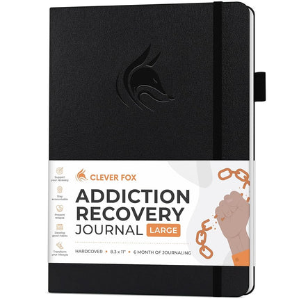 Clever Fox Addiction Recovery Journal, Daily Sobri