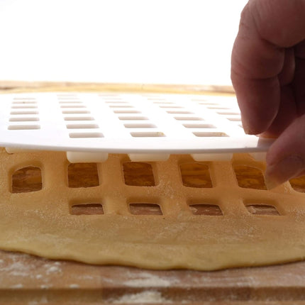 Norpro 3258 Lattice Pie Top Cutter, 10-Inch, White