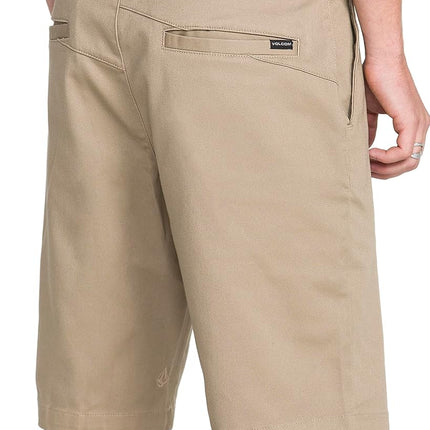 Volcom Men's Vmonty Chino Shorts, Khaki, 28