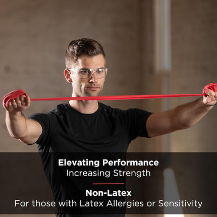 Thera-Band Latex Free Active Recovery Kits, Yellow/Red/Green, Beginner (5 ft bands)