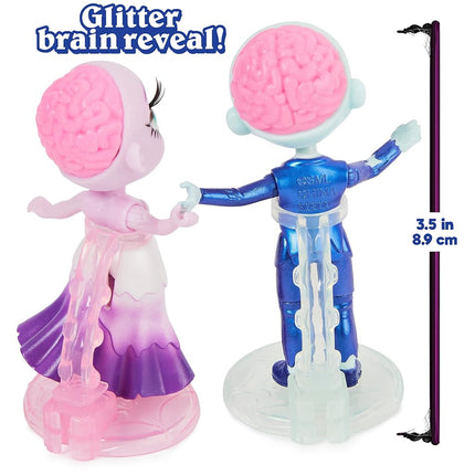 Zombaes Forever, Set de Muñecas Zombi de Lujo "Zombadie to Love" con 2 Figuras Exclusivas de 8,8 cm, Mascota y Accesorio, Regalos para Niñas, Juguetes para Niñas