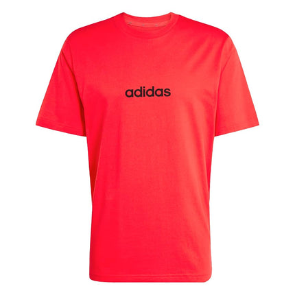 adidas Men's Essentials Linear Single Jersey T-Shi
