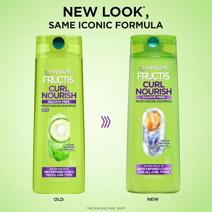 Garnier Fructis Triple Nutrition Butter Rich Sulfate-Free Fortifying Shampoo, 370 mL