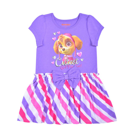 Vestidos de Patrulla Canina para Niñas Pequeñas, Rosado, 4 (Paquete de 2)