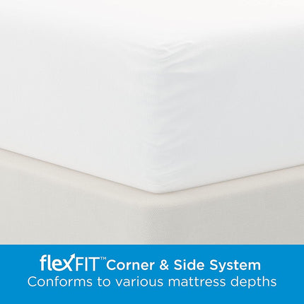 AllerEase Waterproof Allergy Protection Zippered Mattress Protector