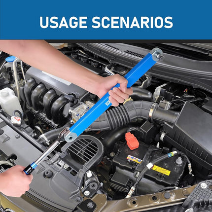Impact Ready Offset Extension Wrench, Tight Reach Extension Wrench Set