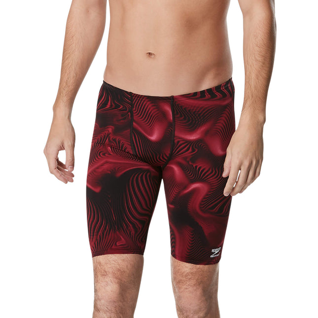 Speedo Men's Swimsuit Jammer Endurance+ Printed Te