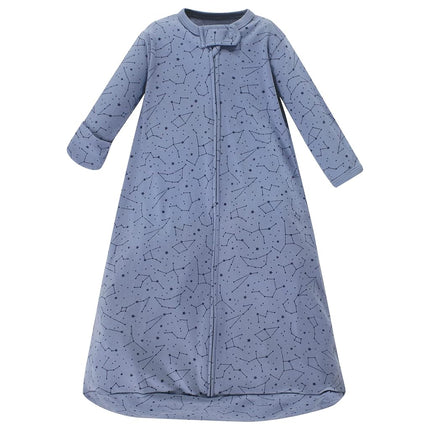 Gigoteuse, Sac de couchage, Couverture portable en coton à manches longues unisexe Hudson Baby, Espace, 18-24 mois