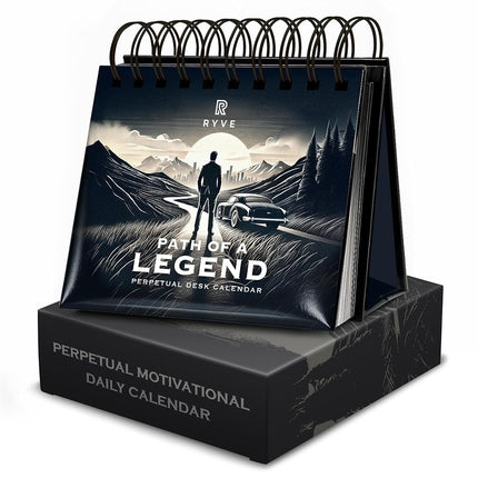 RYVE Motivational Quotes Desk Calendar – 366 Daily