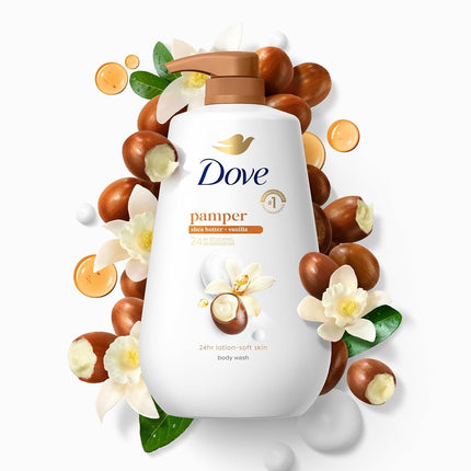 Dove Beauty Shea Body Wash 34oz , pack of 1