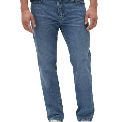 GAP Men's Straight Fit Denim Jeans, Medium Wash, 3