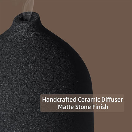 Gooamp Ceramic Essential Oil Diffuser for Home 200ML Humidifier