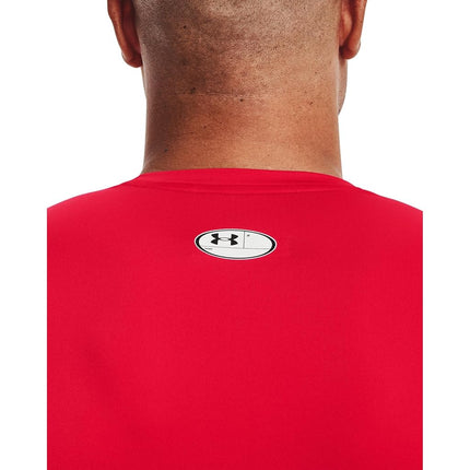 Under Armour Mens UA HG Armour Comp SS, short-sleeved sports t-shirt for men, comfortable and lightweight gym clothes for workouts
