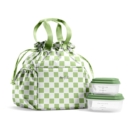 Fit & Fresh Cromwell Drawstring Lunch Bag for Wome