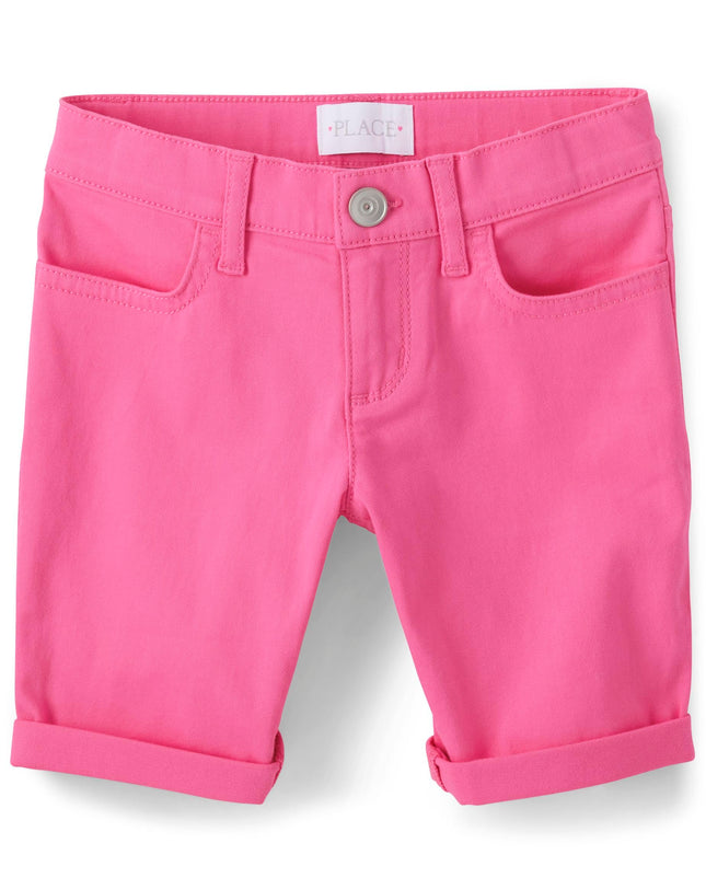 The Children's Place Girls' Denim Skimmer Shorts, 