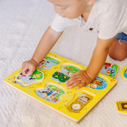 Nursery Rhymes 1 - Sound Puzzle [Toy] [Aug 30, 2016] Melissa & Doug