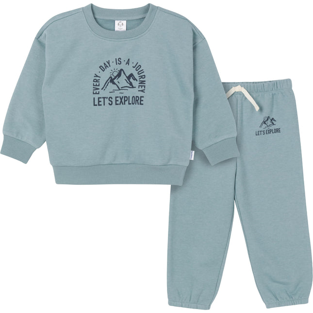 Gerber Baby Boys Toddler 2-Piece Fleece Sweatshirt