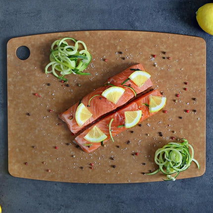 Dexas Natural Fiber Dishwasher Safe Composite Cutting Board, 14.3" x 11.2", 14.3 by 11.2 inches