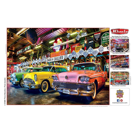 MasterPieces 750 Piece Jigsaw Puzzle for Adult, Family, Or Kids - Three Beauties - 18"X24" - Family Owned American Puzzle Company
