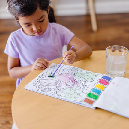 Paint with Water - Princess: Activity Books - Coloring/Painting/Stickers