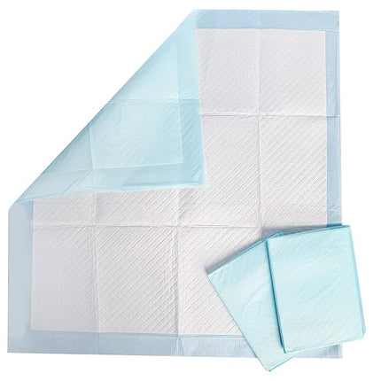 HONEY CARE All-Absorb A07 Bulk Packaging Training Pads, Blue, Large - 22" x 23" 200ct