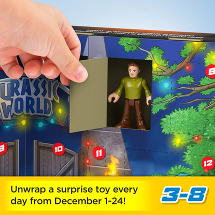 Jurassic World Juguetes Calendario de Adviento Jurassic World Imaginext de Fisher-Price