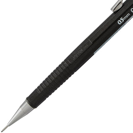 Pentel Sharp Mechanical Pencil, (0.5mm), Metallic Graphite Barrel, Box of 12 (P205MN)