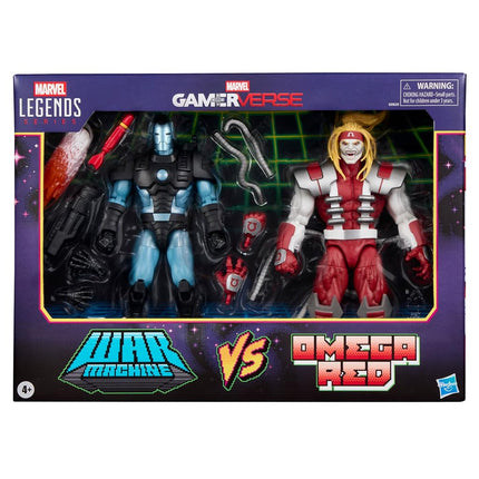 Marvel Legends Series Gamerverse Marvel's War Machine vs Marvel's Omega Red Action Figure Collectibles