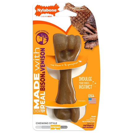 Nylabone Strong Chew Femur Bone Dog Toy, Dog Bone 