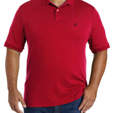 Nautica Men's Tall Classic Fit Short Sleeve Solid 