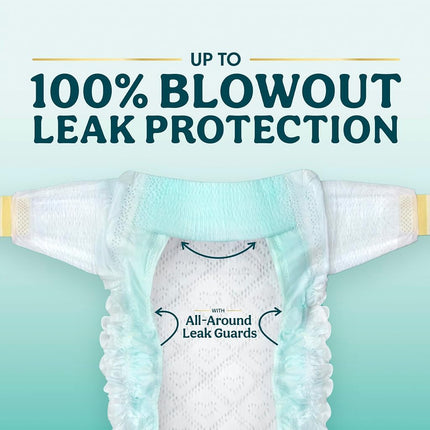 Pampers Swaddlers Diapers, Size 1 (8-14 lbs), 32 Count, Absorbent, Keeps Baby Dry and Comfortable, Skin Safe Disposable Baby Diaper (Packaging May Vary)